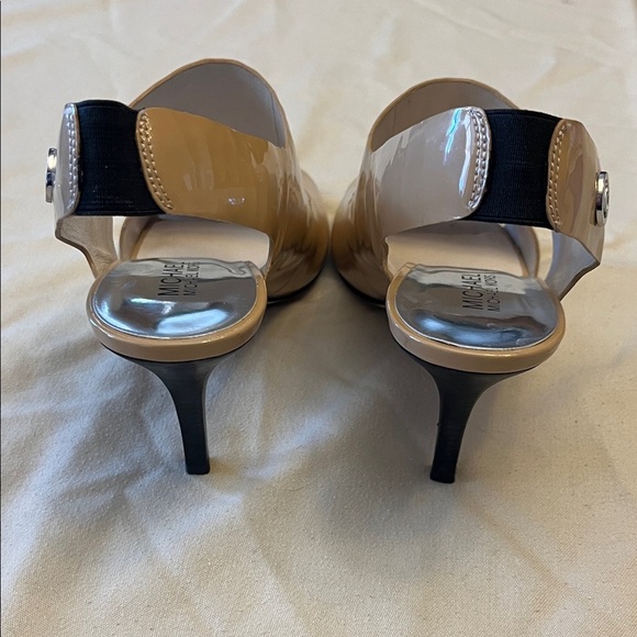 Michael Kors Nude Patent Heels - Picture 4 of 8